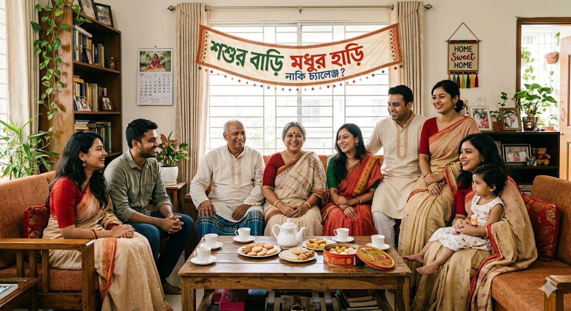 শশুর বাড়ি মধুর হাড়ি নাকি চ্যালেঞ্জ?